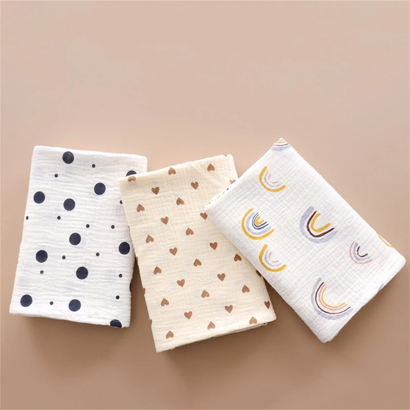 

Baby Blanket Heart Newborn Bath Towel with-2 layer for Unisex Boys Girls Soft Nursery Blanket Bed Throw Blanket Wrap A2UB