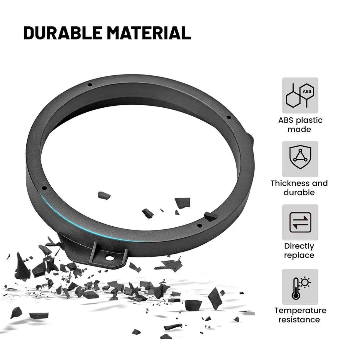 Адаптер для передней двери динамика 6 5 дюйма Subaru Forester Impreza Outback WRX/STI аудио динамик