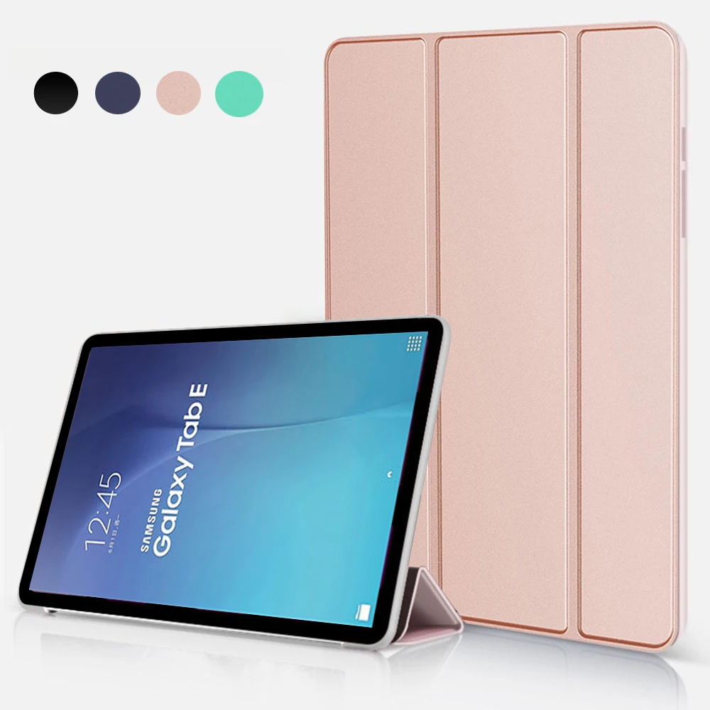 

Чехол для планшета Samsung Galaxy Tab E 9,6 дюйма, искусственная кожа с функцией поддержки