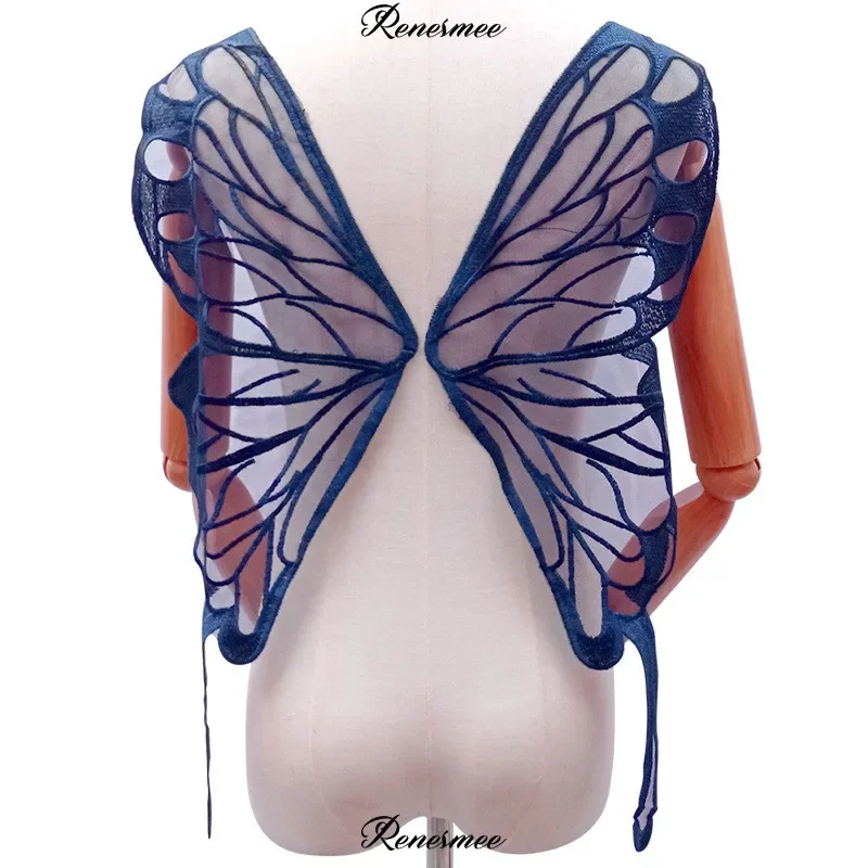 1 пара кружевная корсажная аппликация из полиэстера 65 х23 см