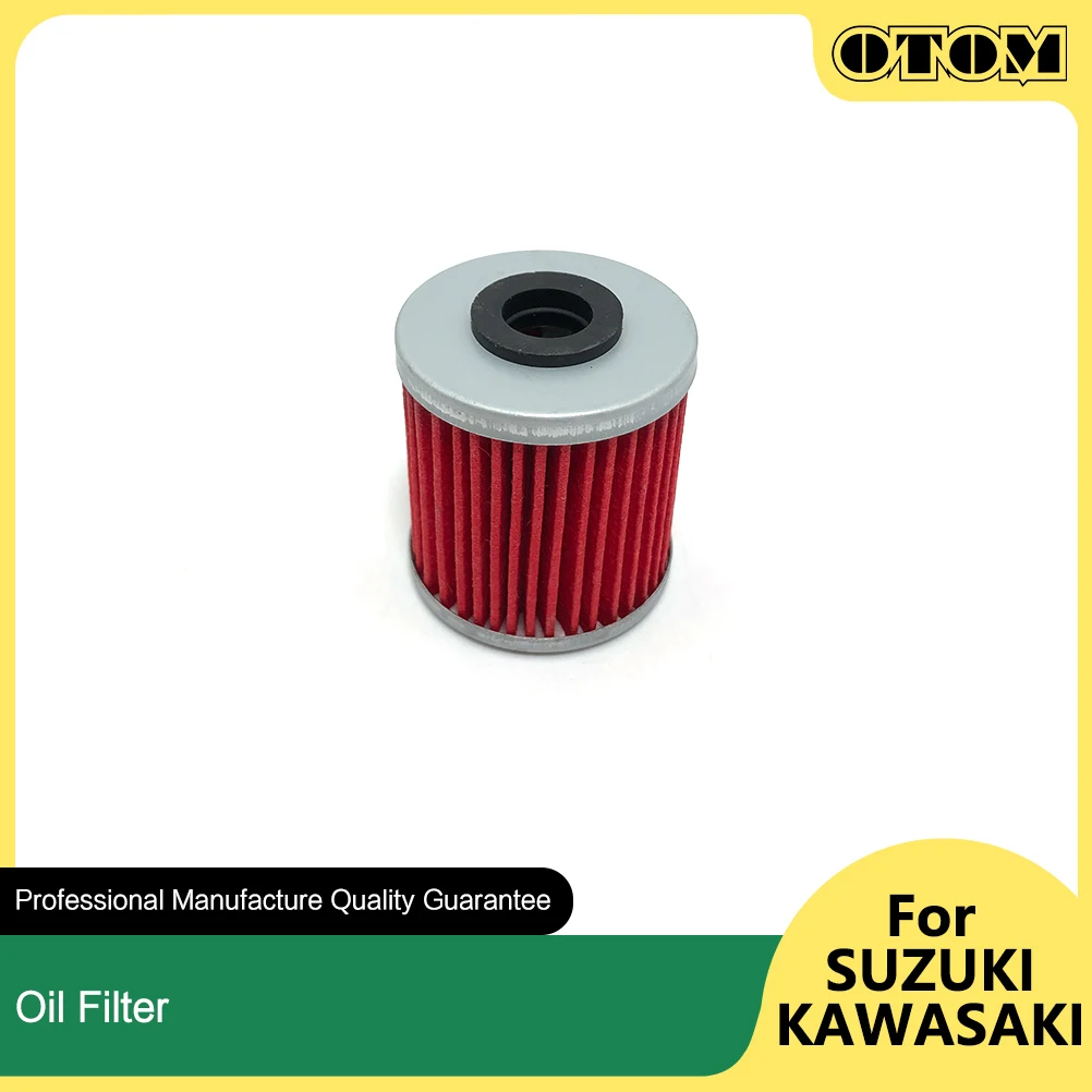 

OTOM 2019 Motorcycle Oil Filter Engine Fuel Filters For KAWASAKI KX250F KX450F SUZUKI RMZ250 RMZ450 Off-road Accessories Bikes