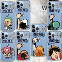 anime cool one piece for apple iphone 13 12 mini 11 xs pro max x xr 8 7 6 plus se 2020 5 5s soft tpu transparent phone case