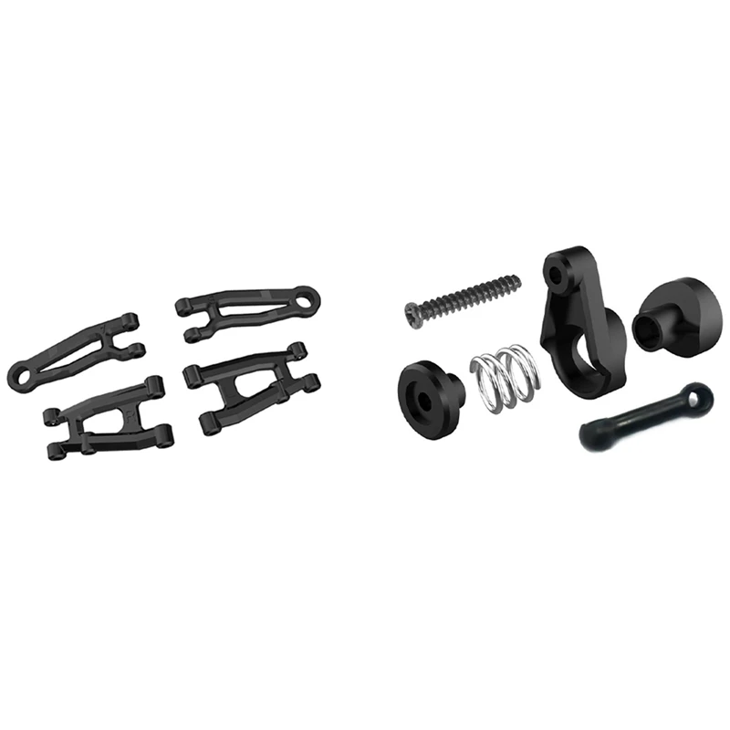 

4 шт. задний верхний и нижний рычаг для SG 1603 SG 1604 SG1603 SG1604 1/16 и 1 комплект сервопривода усилитель поворотный рычаг стержень
