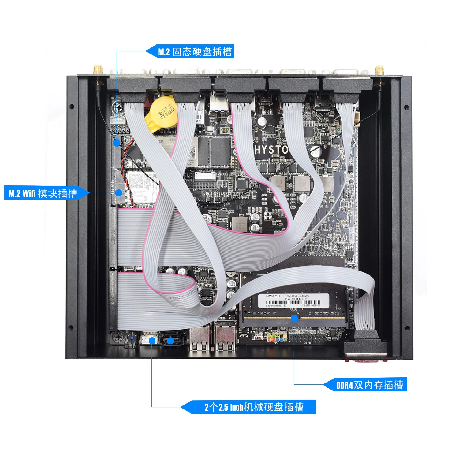 Компьютер тройной микроскопический компьютер многофункциональные промышленные