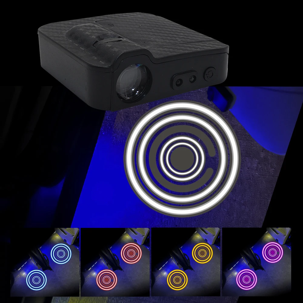 

2 светодиодный т., Светодиодные проекторы двойного направления для двери автомобиля