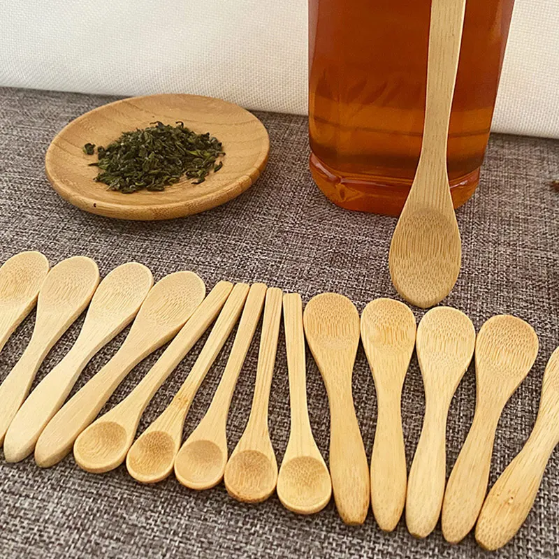 

Японская бамбуковая ложка, зеркальная ложка, кофейная зеркальная стойка, блюдо, ложка, посуда, маленькие кухонные инструменты