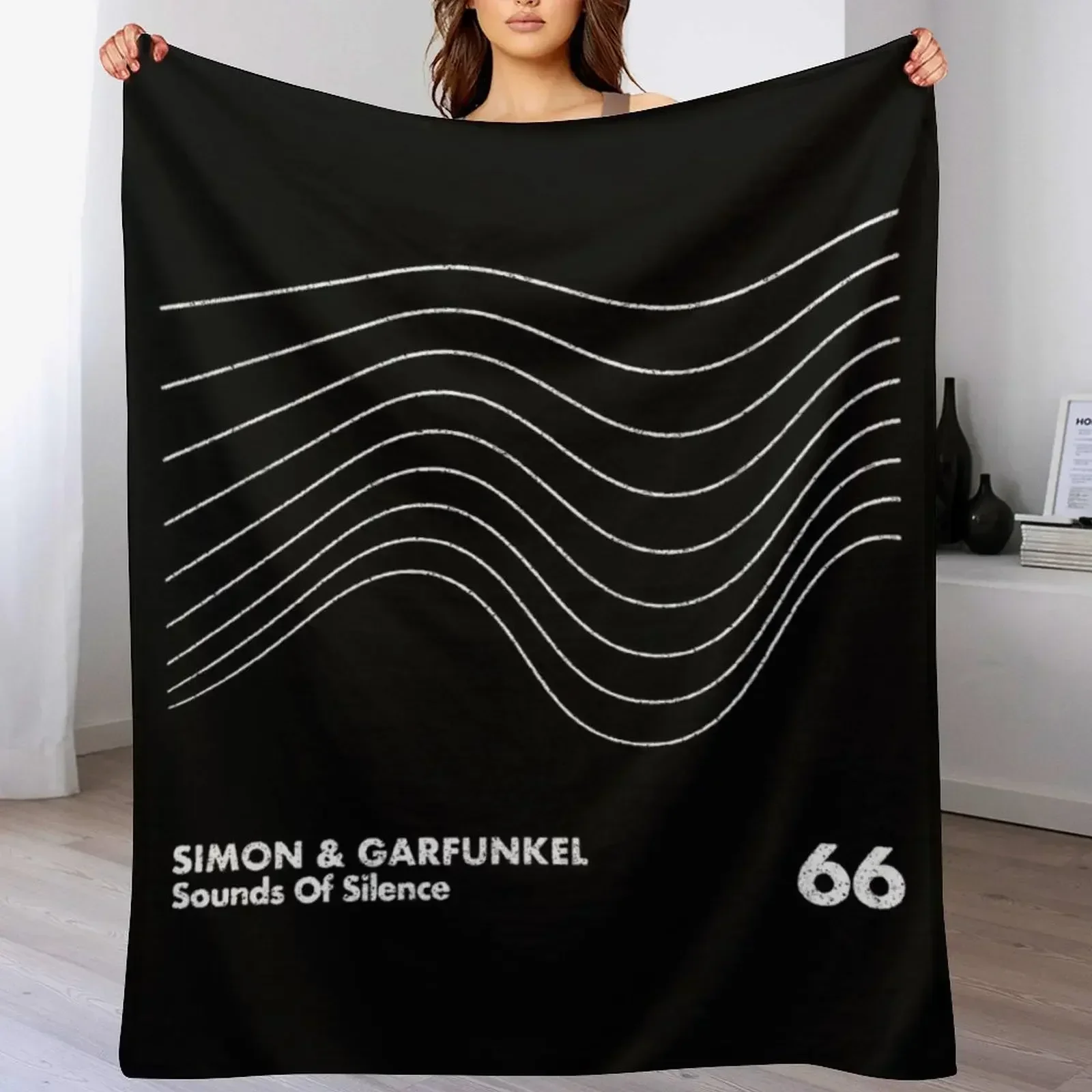 Simon &amp Garfunkel _ Звуки тишины Пледы Кровать Модные плюшевые одеяла