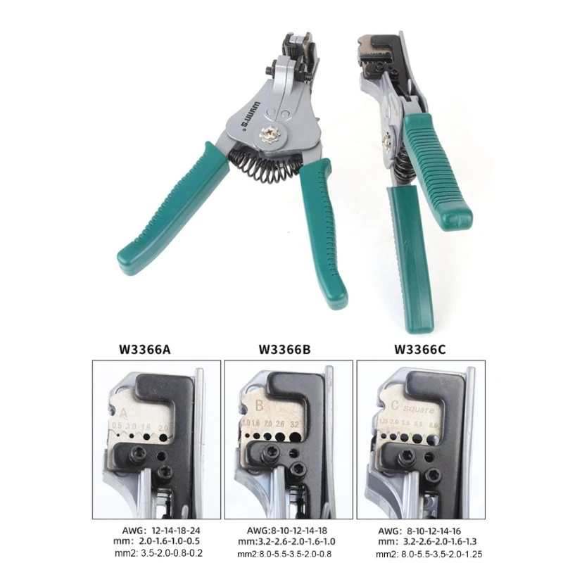 

Wire Tools Multitool Pliers Automatic Stripping Cutter Cable Wire Crimp