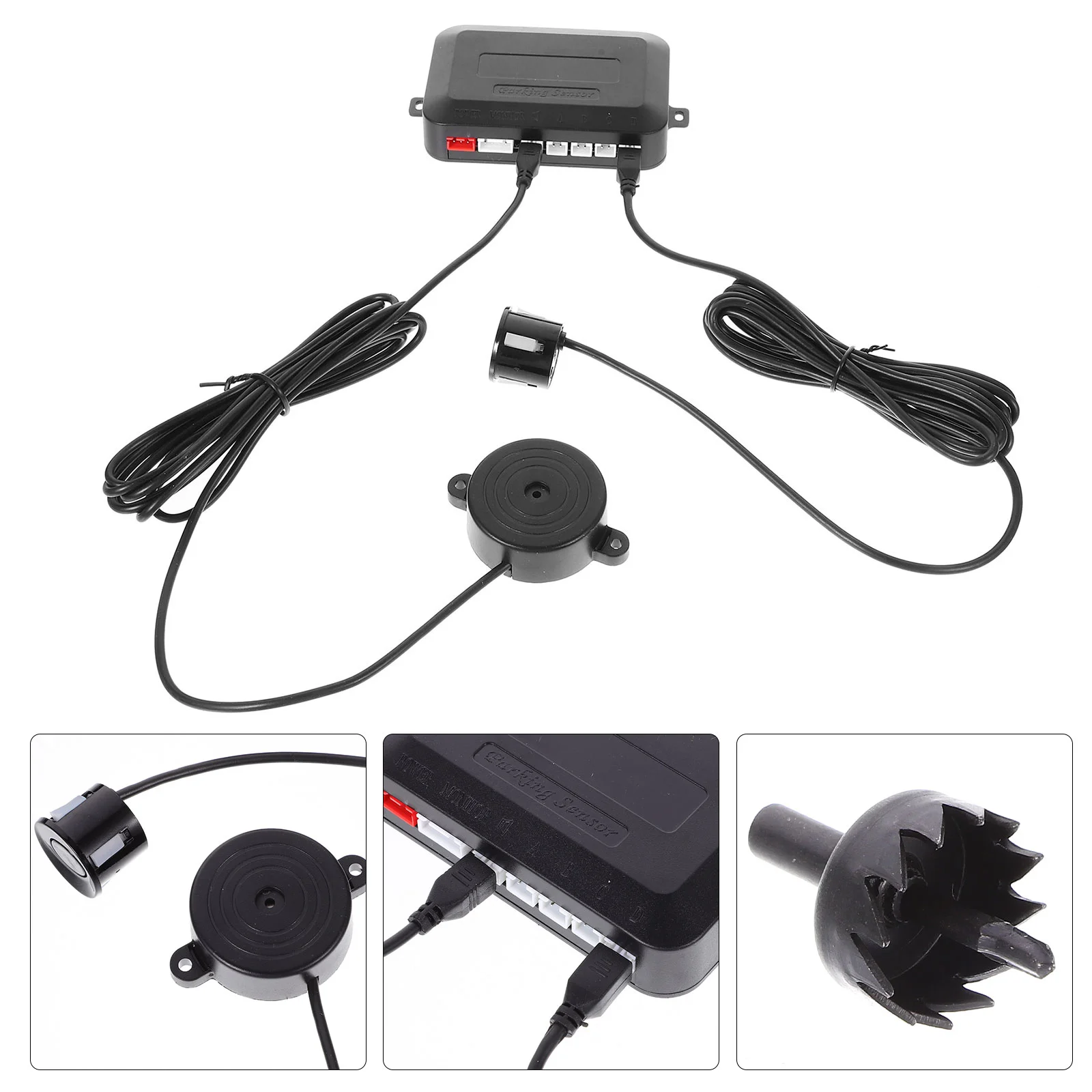 

Reversing Radar Parking Sensors Cars Assist Guide System Rear Bumper Assistance
