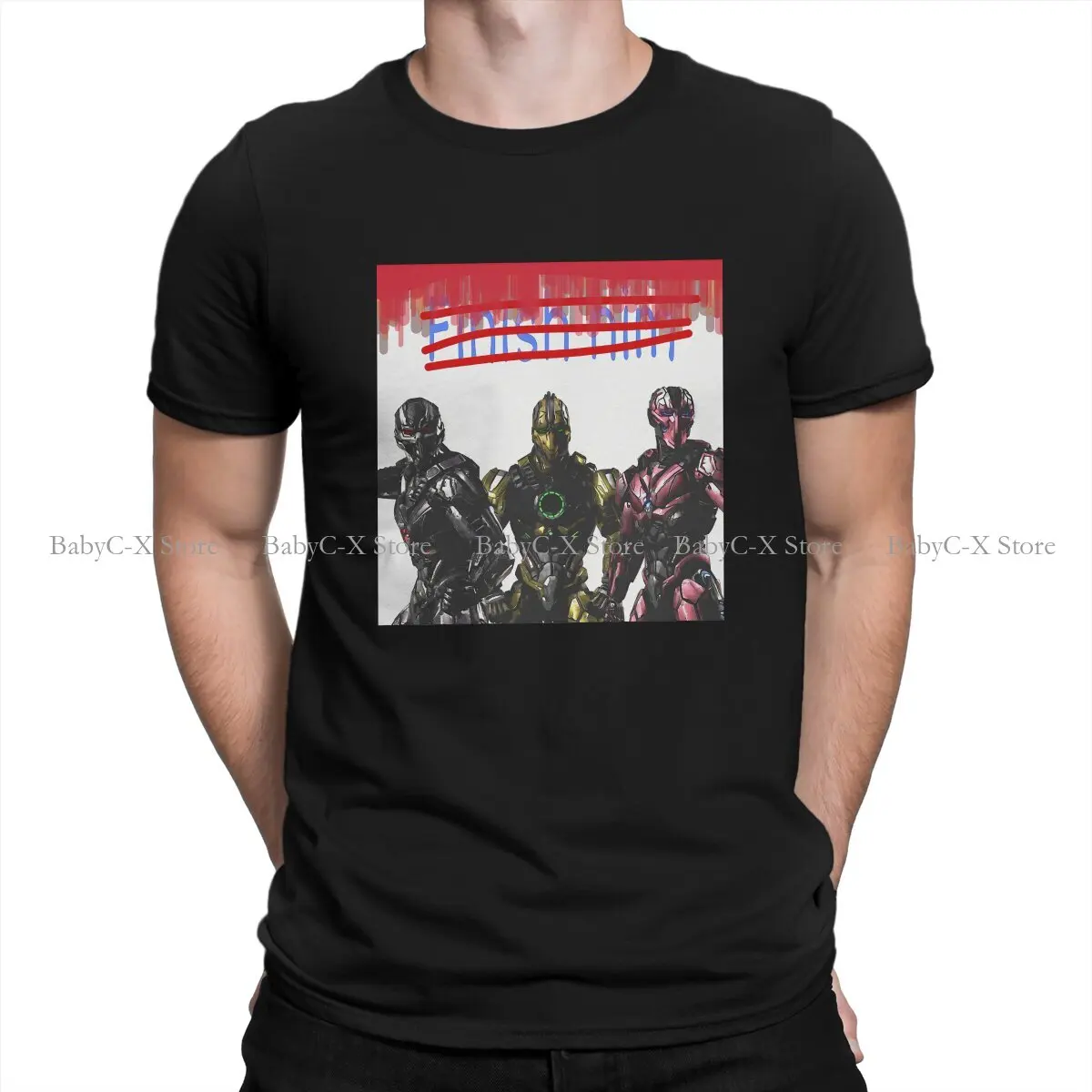 Mortal Kombat MK Midway Game TShirt for Men Triborg Three Great Guys Humor Casual Sweatshirts T Shirt Novelty New Design