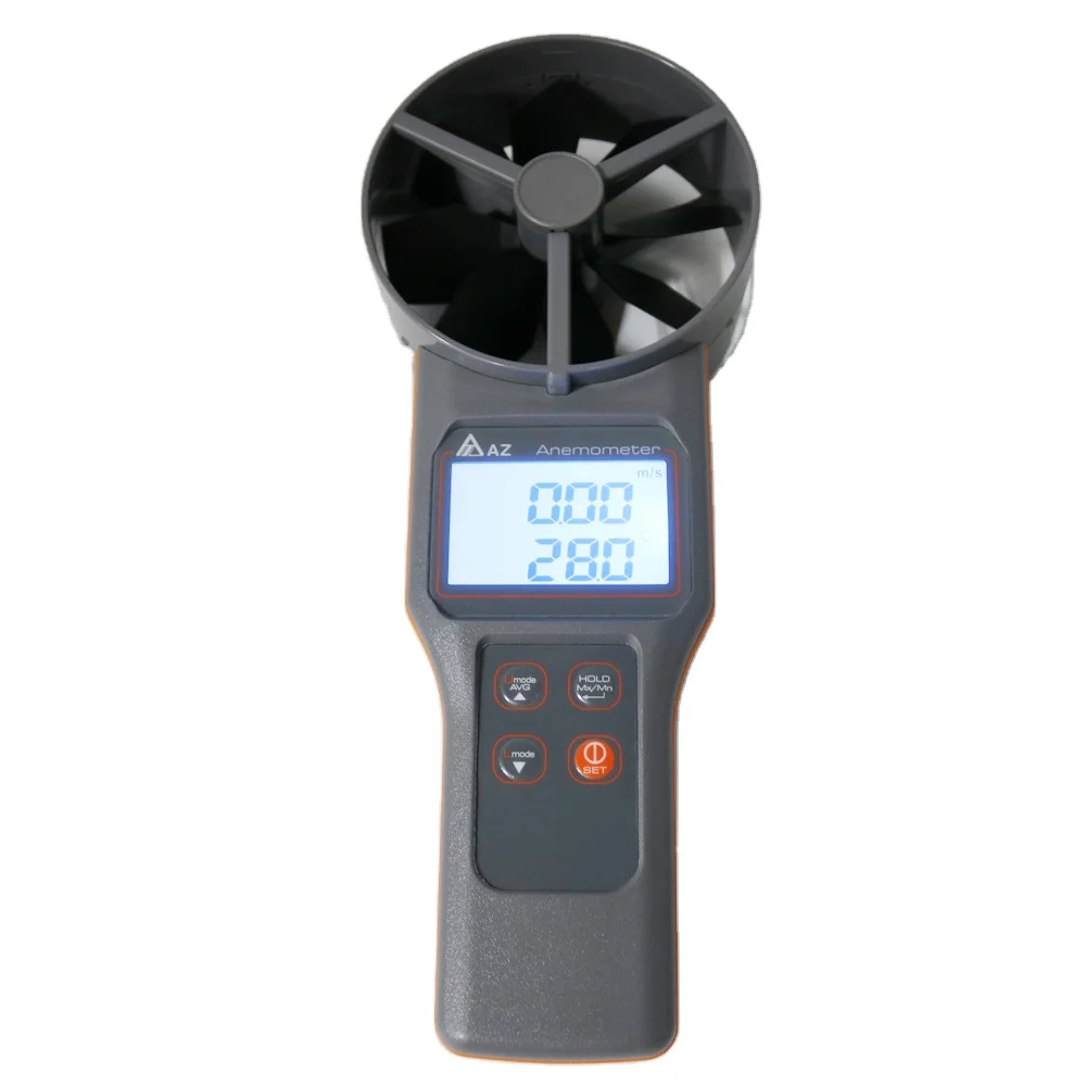 

AZ8916 Anemometer Wind Speed Meter Measures Air Velocity Volume Temperature