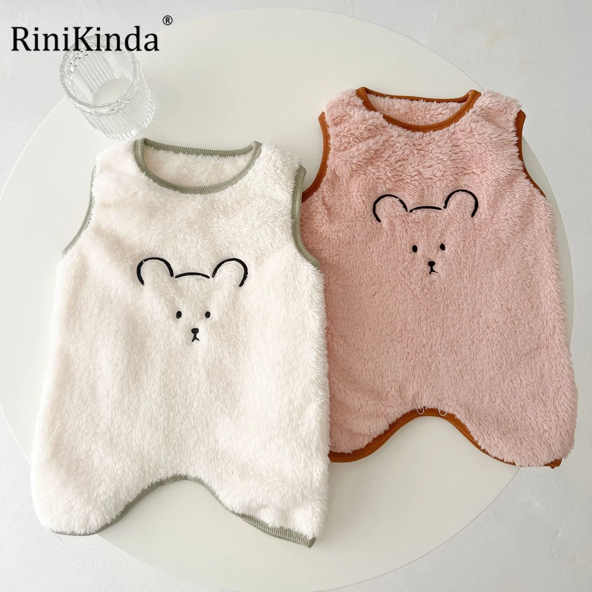 

RiniKinda 2023 Cute Baby Clothes Romper for Newborns Bodysuit Children's Clothing Girl Boy Bodysuit Overalls Baby Girls Costume