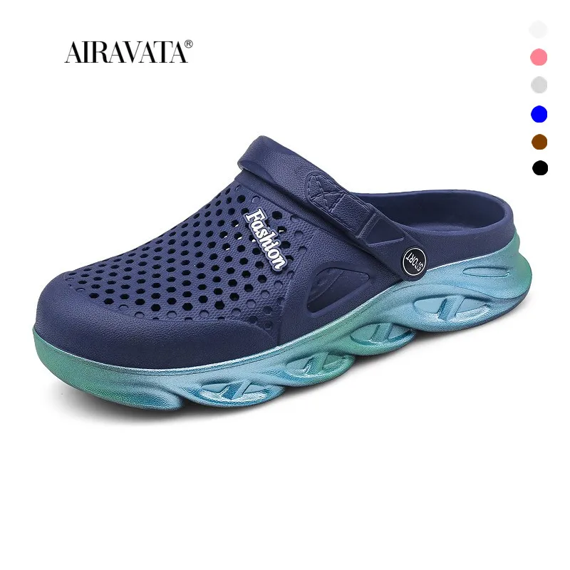 Womens Sandals 2022 Summer Sandals Fashion Hollow Out Breathable Beach Slippers Flip Flops EVA Massage Slippers Sandals