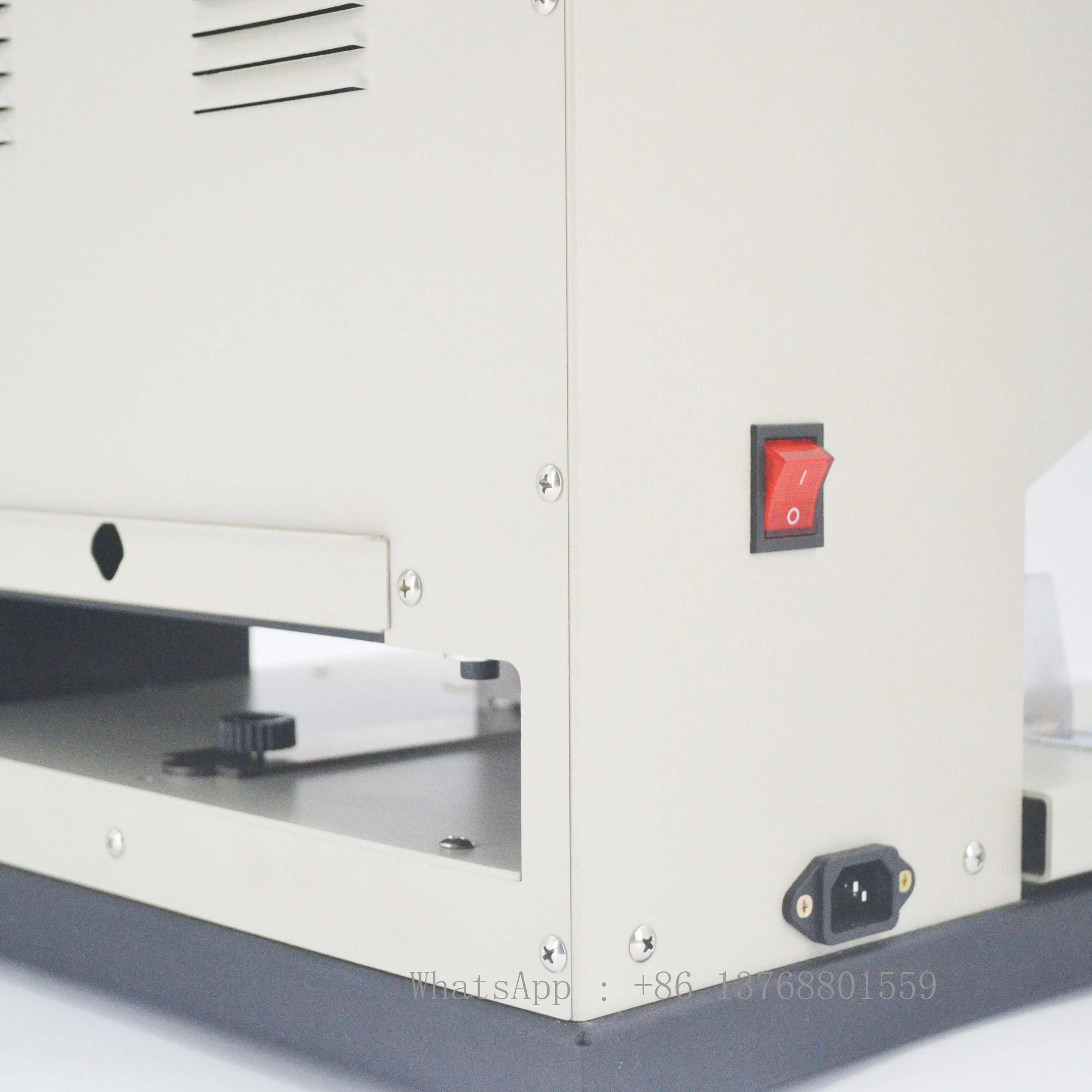 Uving DK8083 Электрическая настольная машина для штамповки бумаги с тремя отверстиями