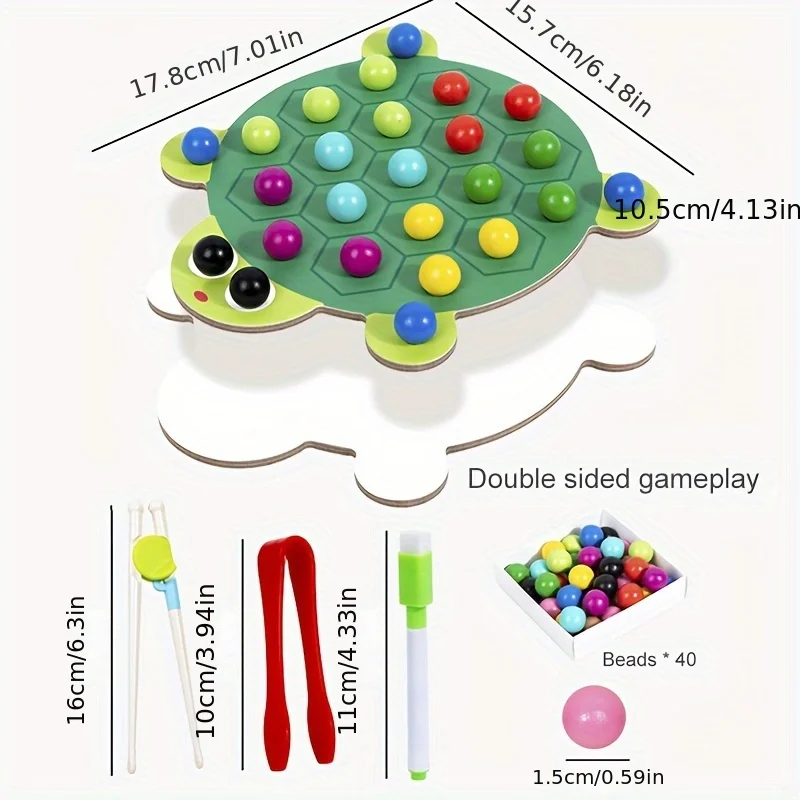Развивающие бусины-клипсы Lee's Sharing для детей от 3 до 12 лет