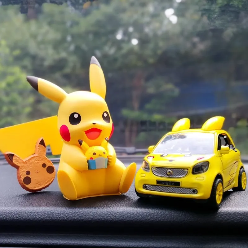 

Pokémon pikachu pokemon brinquedo boneca mão escritório aberdeen modelo de decoração do carro crianças presente natalhand office