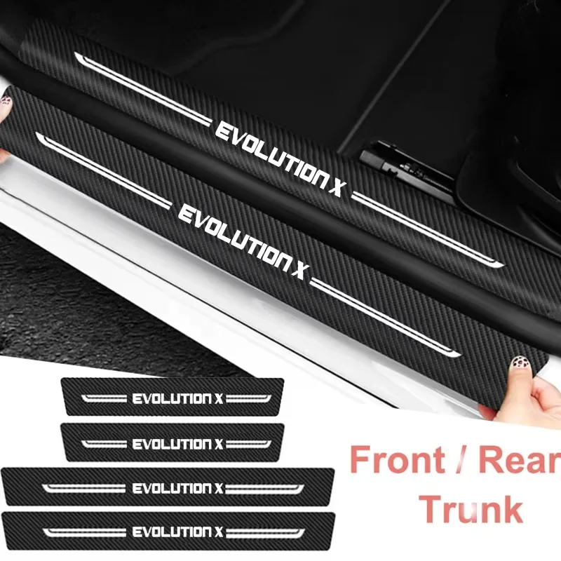 Защитная пленка для порога автомобиля бампер багажника защитная Mitsubishi Evolution X