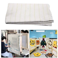 2x2m raw cloth tufting cloth marked lines fabric diy sewing storage bag pillow case rug carpet tapestry background fabric