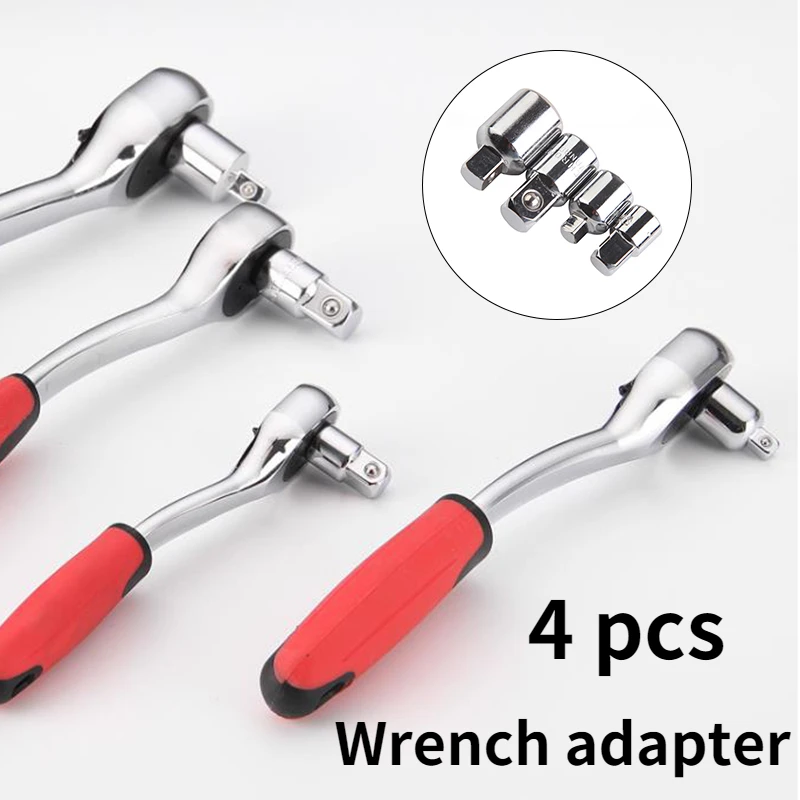 

4/8pcs 1/4 3/8 1/2 Drive Socket Adapter Converter Reducer Air Impact Craftsman Socket Wrench Adapter Hand Tools Set Repair Tools