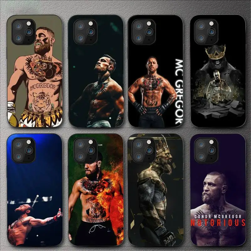 Чехол для телефона Conor Mcgregor The King для iPhone 11 12 Mini 13 14 Pro XS Max X 8 7 6s Plus 5 SE XR