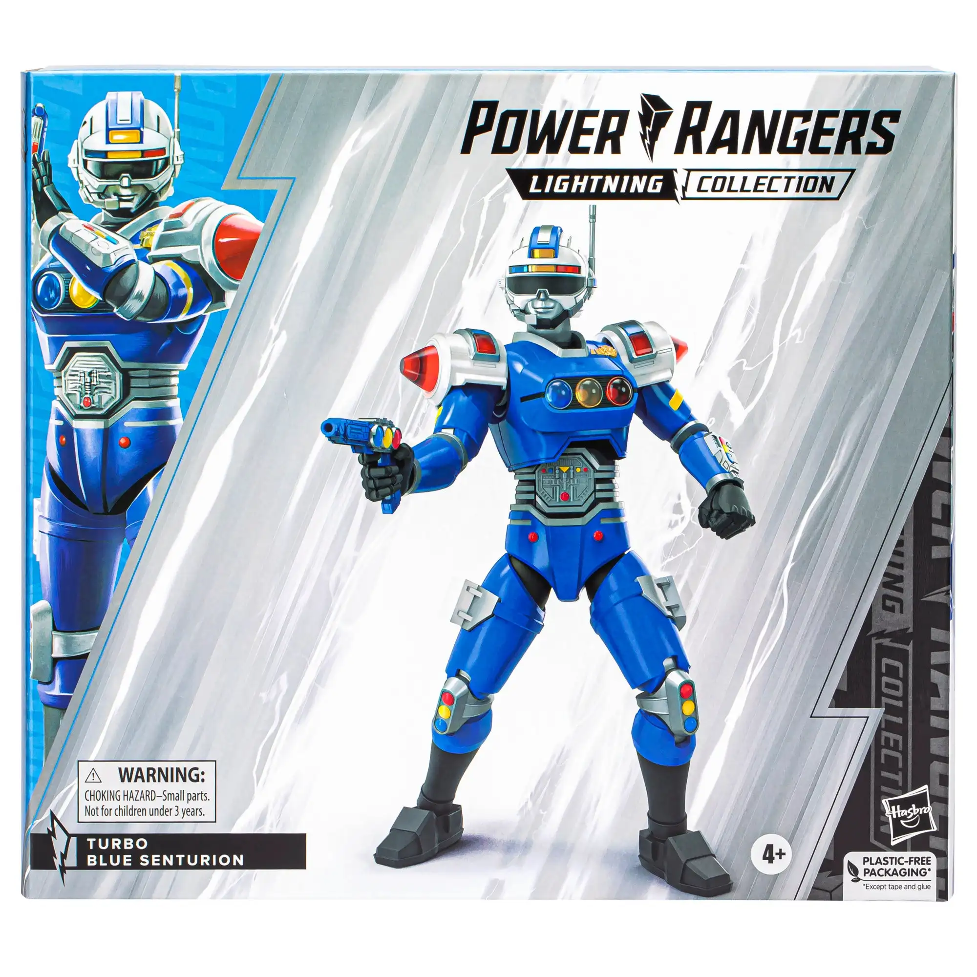 

Pre-Order Hasbro Power Rangers Lightning Collection Turbo Blue Senturion 6-Inch Action Figure Collection Model Toy Gift F8205