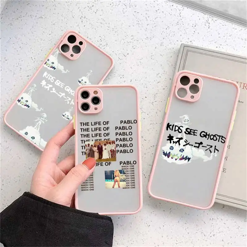 

Kanye West Fashion Designer Ye Phone Case matte transparent For iphone 11 12 13 7 8 plus mini x xs xr pro max cover