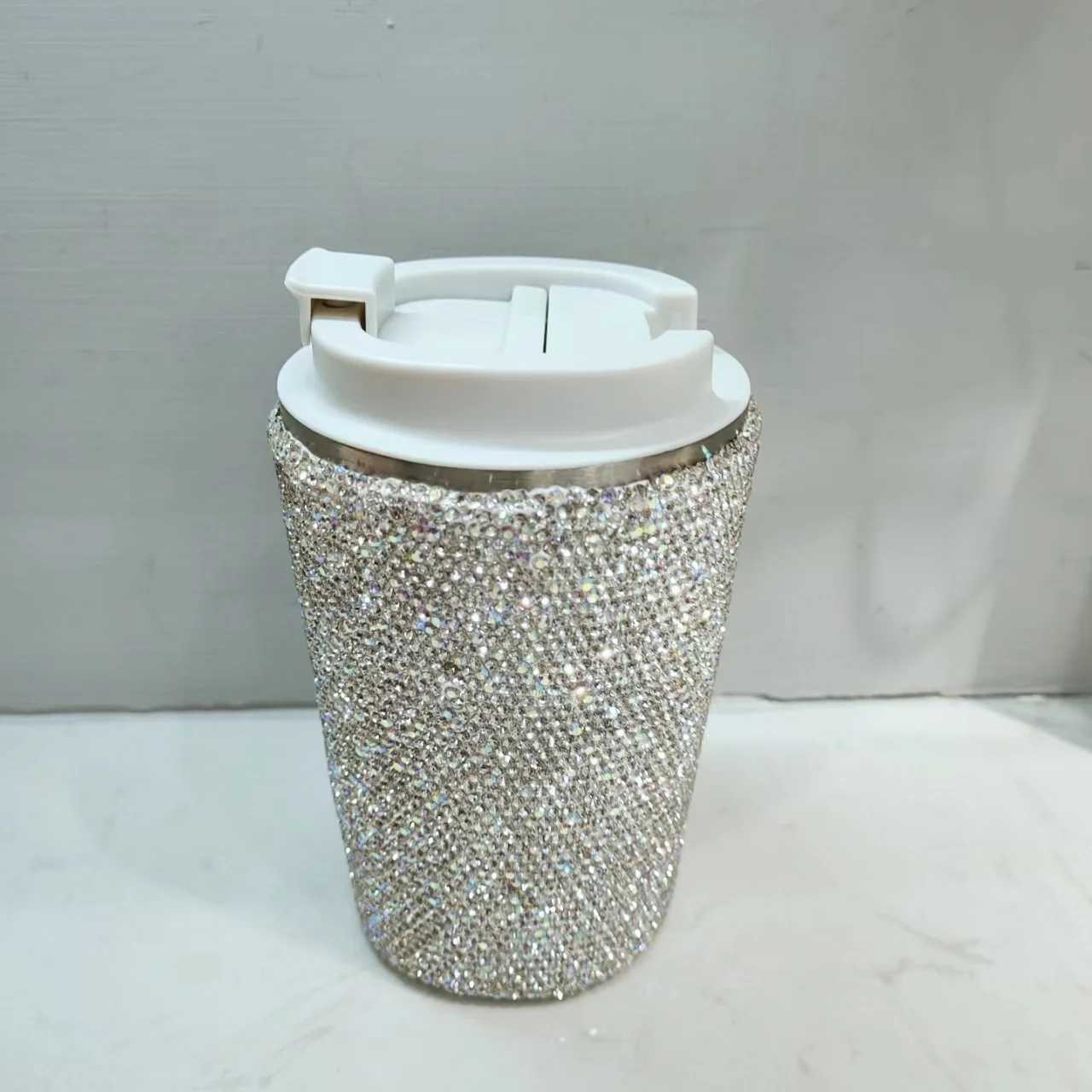 

Кружка для кофе с алмазным блеском, 380 мл