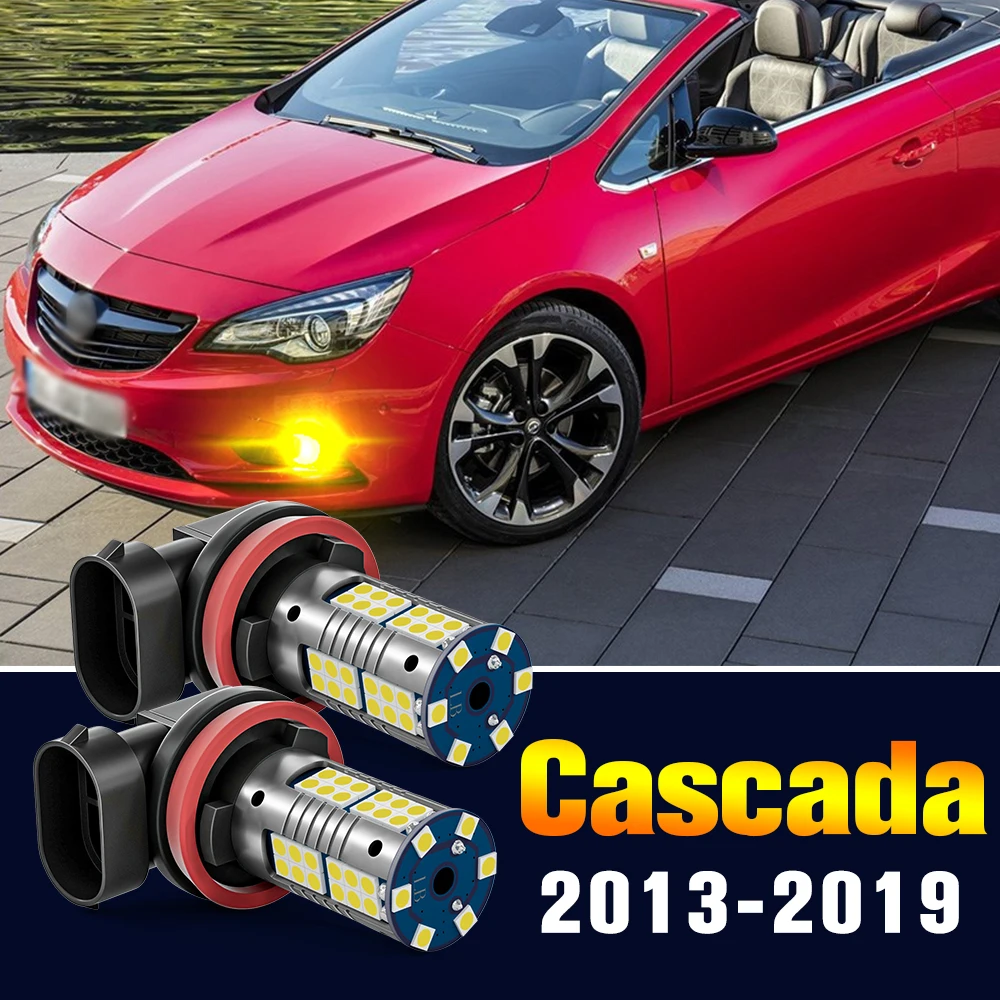 

2pcs LED Fog Light Bulb Lamp For Opel Cascada 2013-2019 2014 2015 2016 2017 2018 Accessories
