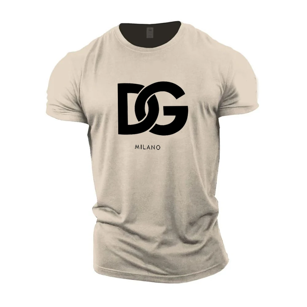 

Футболка мужская оверсайз с коротким рукавом, хлопковая тенниска с надписью и графическим принтом, роскошная брендовая майка, Y2k, лето 2023