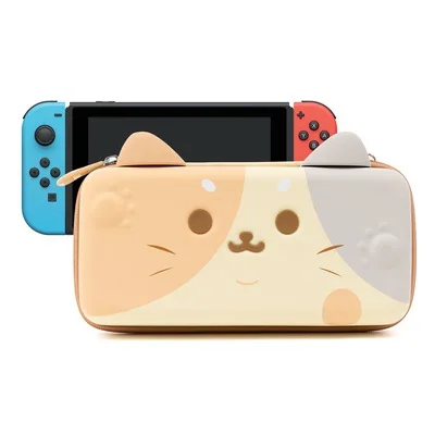 

GeekShare Cute Dog Ears Yellow Storage Bag Protables For Nintend Switch Strap Pharaoh Travel Carrying Case For Nintendo Switch