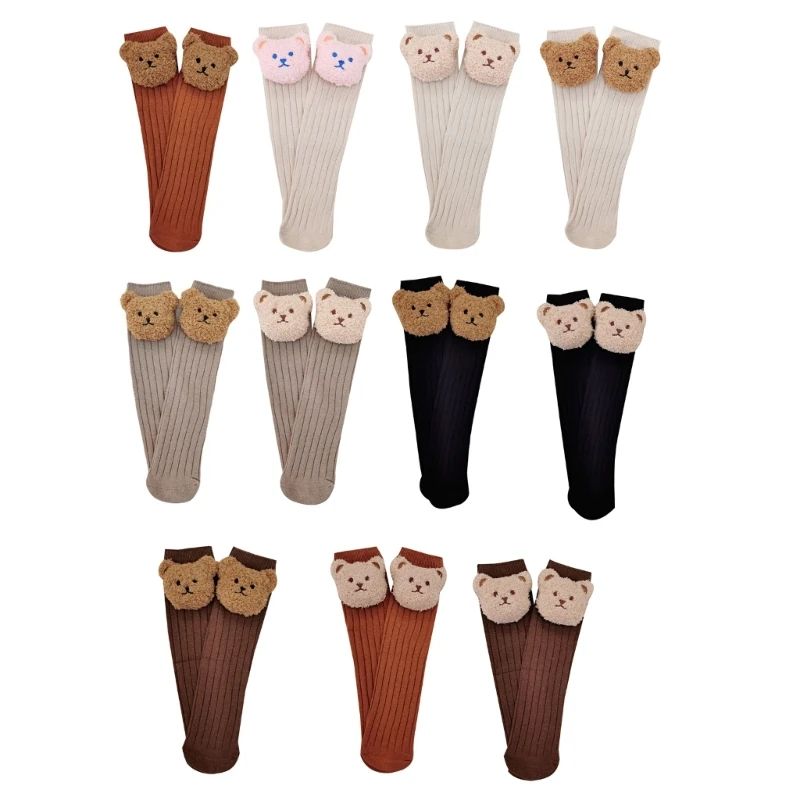 

Over the Calf Knee High Socks Anti-Slid Winter Long Socks for Toddler Boys Girls