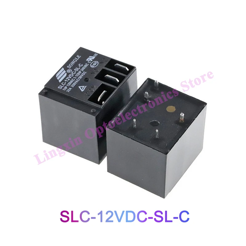 

2 шт./лот реле Φ Набор преобразований 5PIN 30A T91 SLC-05VDC-SL-C 4PIN DC 05V 12V 24V
