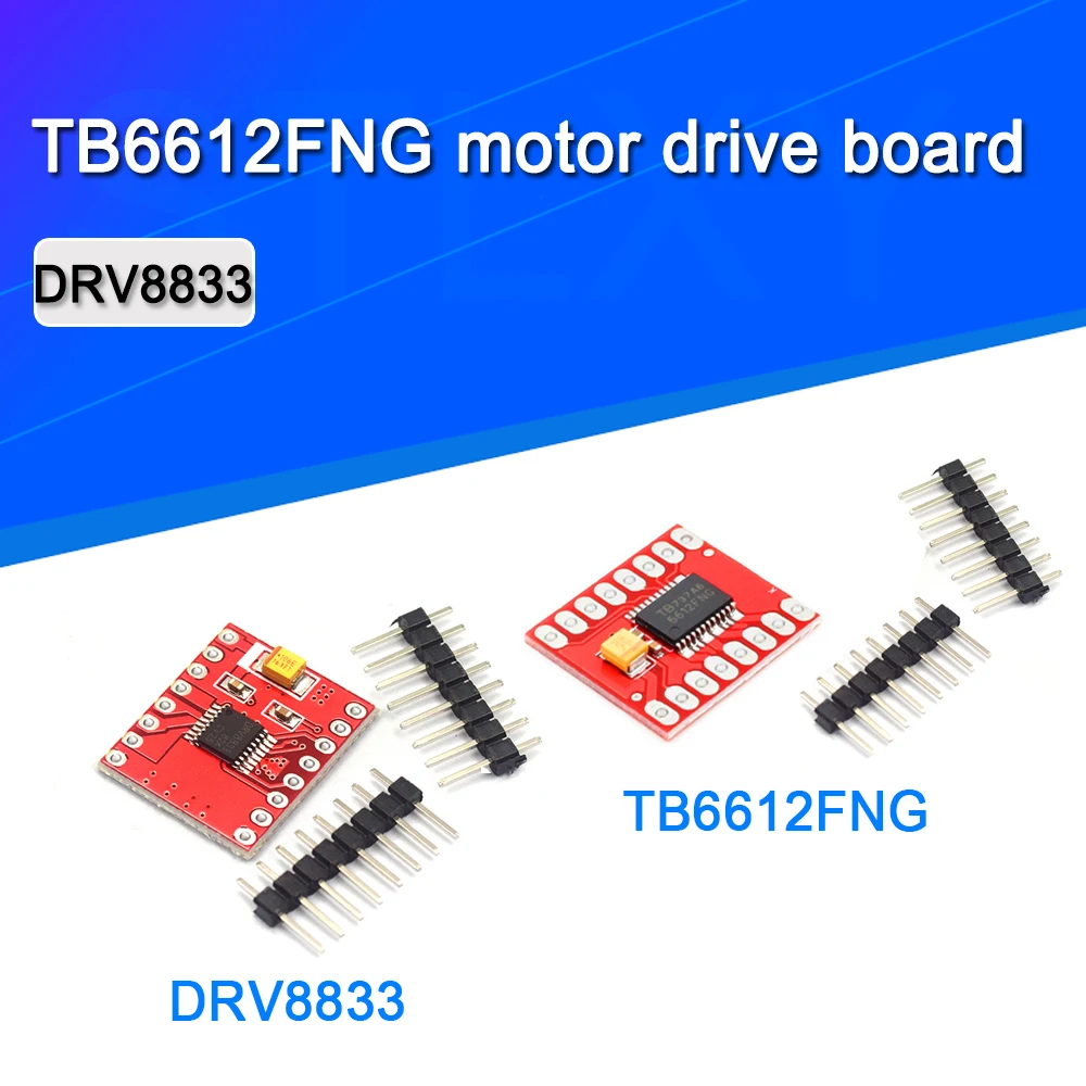 TB6612 DRV8833 Драйвер двойного двигателя 1A TB6612FNG для микроконтроллера Arduino лучше, чем L298N