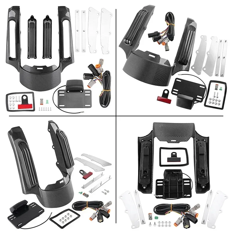 Светодиодный задний фонарь для мотоцикла удлинитель заднего крыла комплект