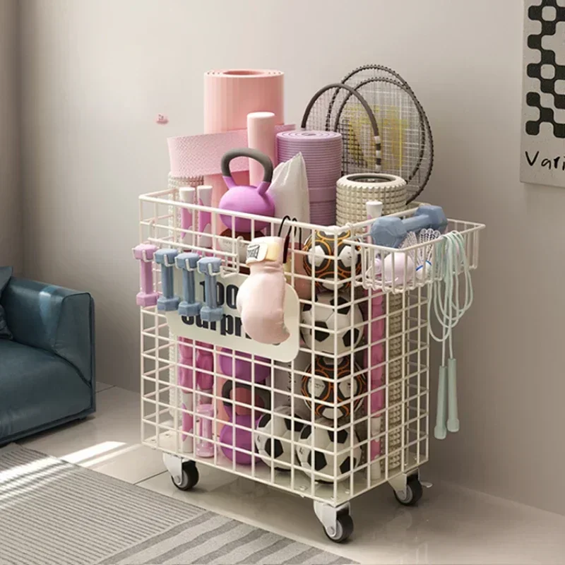 Горячая Распродажа большая емкость рабочая корзина железная полка ракетка