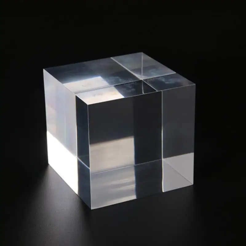 

3CM Clear Crystal Glass Square Crystal Cube Home Ornaments Diy Handmade Accessories