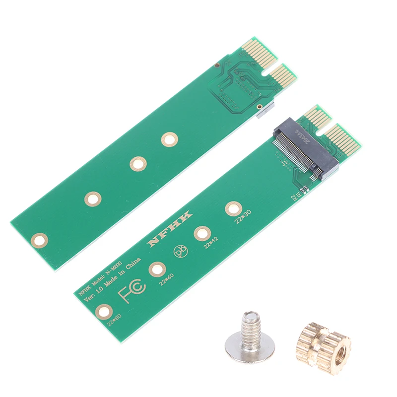 Новый 1 шт. NVMe PCIe x4 x2 M.2 NGFF SSD для x1 адаптер карты на |