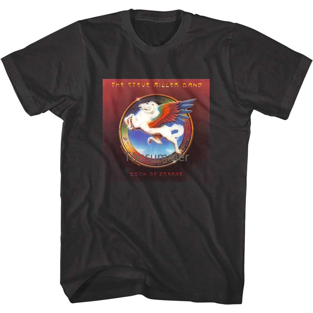 

Steve Miller Band Book Of Dreams Men'S T Shirt Pegasus Rock Album Art Concert