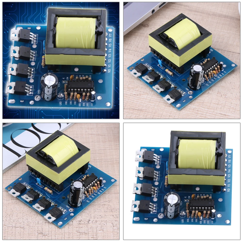 

500W Inverter Booster DC-12V-24V To AC-180V-220V-380V Pure Sine Wave Inverter Durable Multi-function Power Supply Accessories