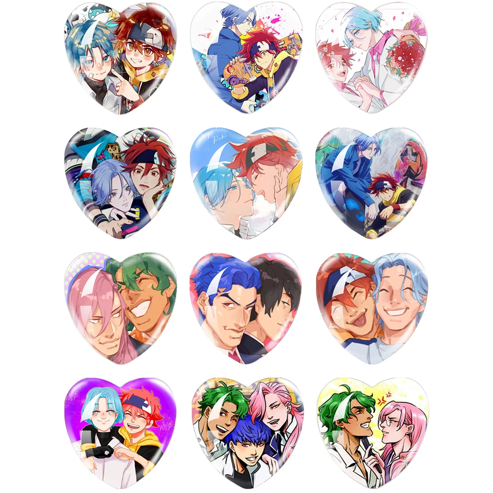 SK8 бесконечный скейтборд 16 мм-40 мм сердца фото стекло кабошон демонстрация