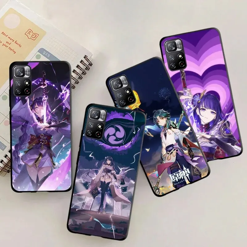 RK-30 Genshin силиконовый чехол для Huawei Nova 5T Y5P Y6 Y6S Y6P Y7 Y7A Y9 Y9A Y89 Y8S Y9S Prime