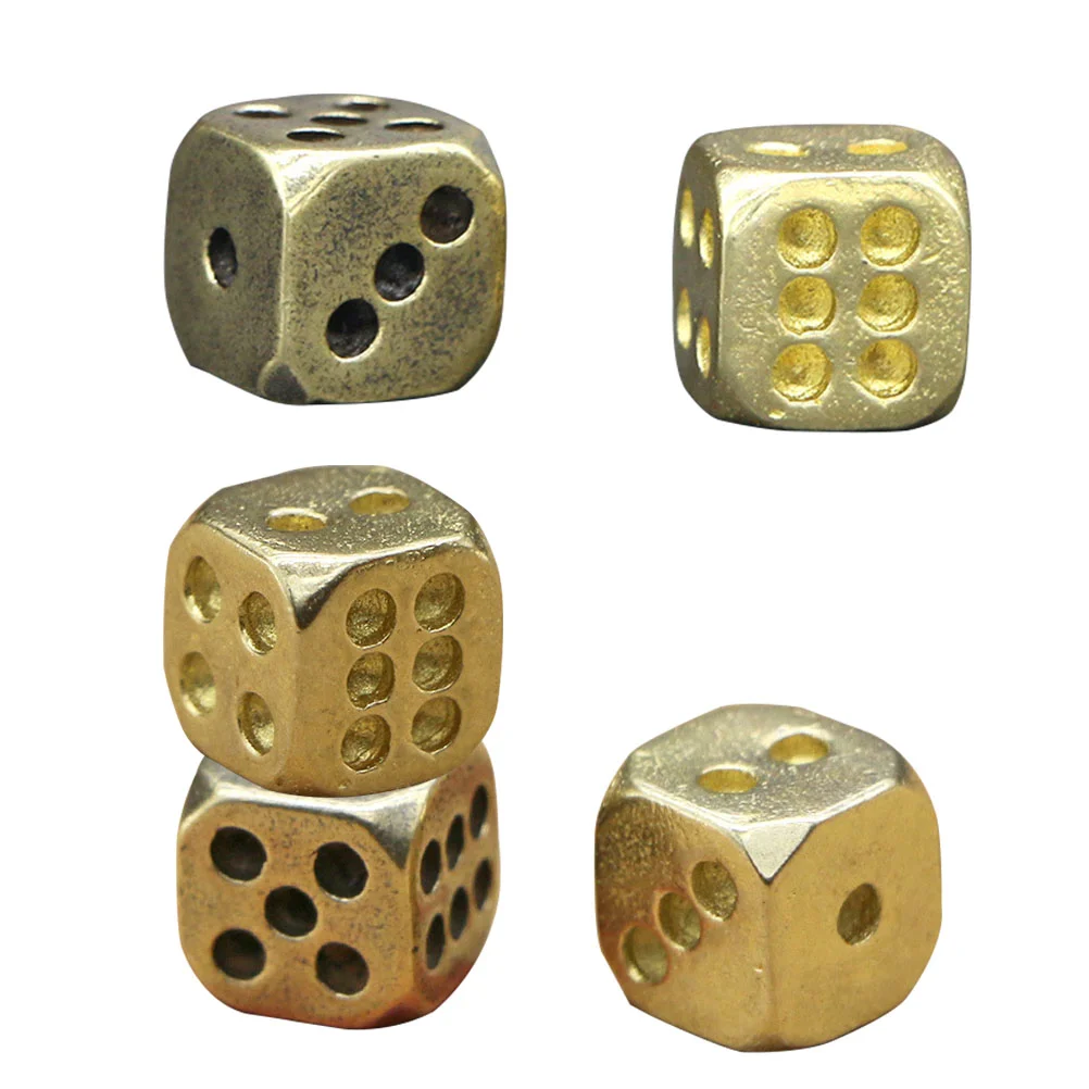 

5 шт., медные игральные кости