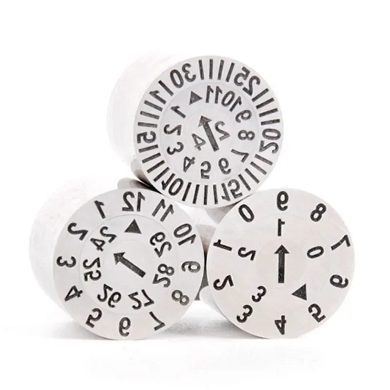 Пластиковые штампы с двойной датой для инъекций вставки кодом даты марки годовых