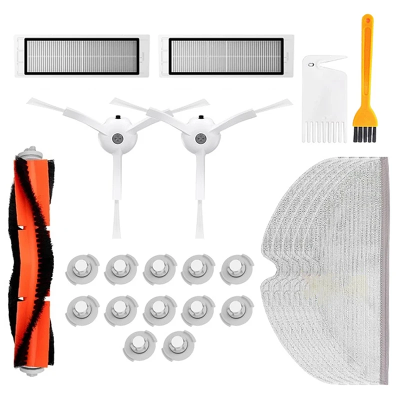 

Сменные детали для Xiaomi Roborock S5 S50 S51 S55 S6 S60 S6 чистый основной боковой щетка Hepa фильтр Швабра Ткань запасные части