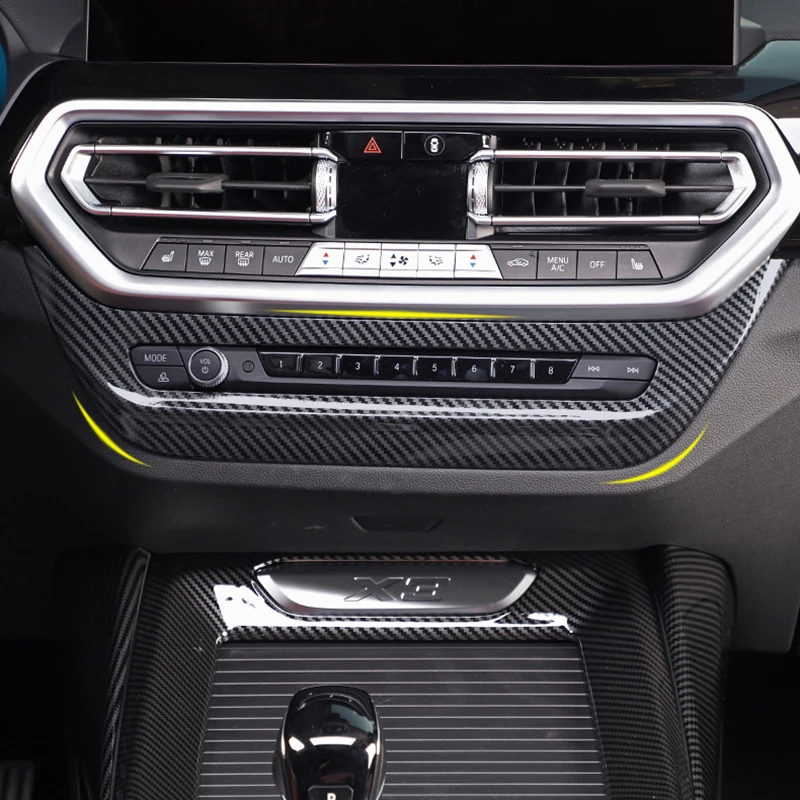 

For BMW BMW X3 X4 Air Conditioning Button Decorative Panel CD Decoration Panel Trim Stickers Interior Accessories