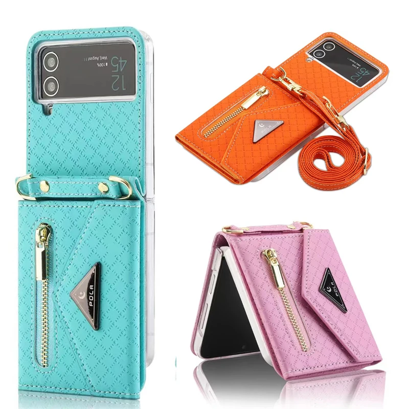 

Кожаный чехол-бумажник для Samsung Galaxy Z Flip4