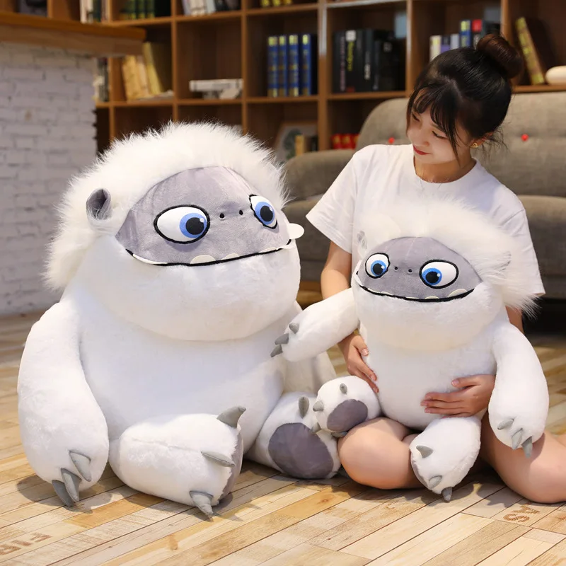 

35-55cm Yeti Abominable Snowman Mascot Child Pillow Cushion Doll Soft Stuffed Plush Toys Gift Christmas Present Creative Gifts