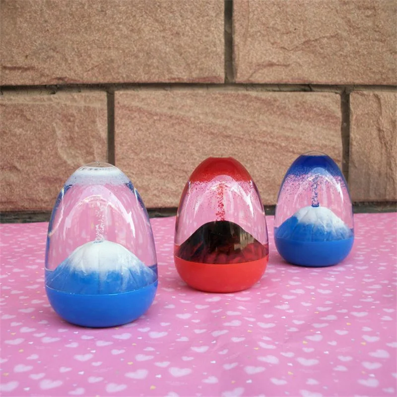 

Скорлупа HY99, вулканические извержения, плавающие песочные часы, домашний декор, сказочный пейзаж, настольное украшение для дома и офиса