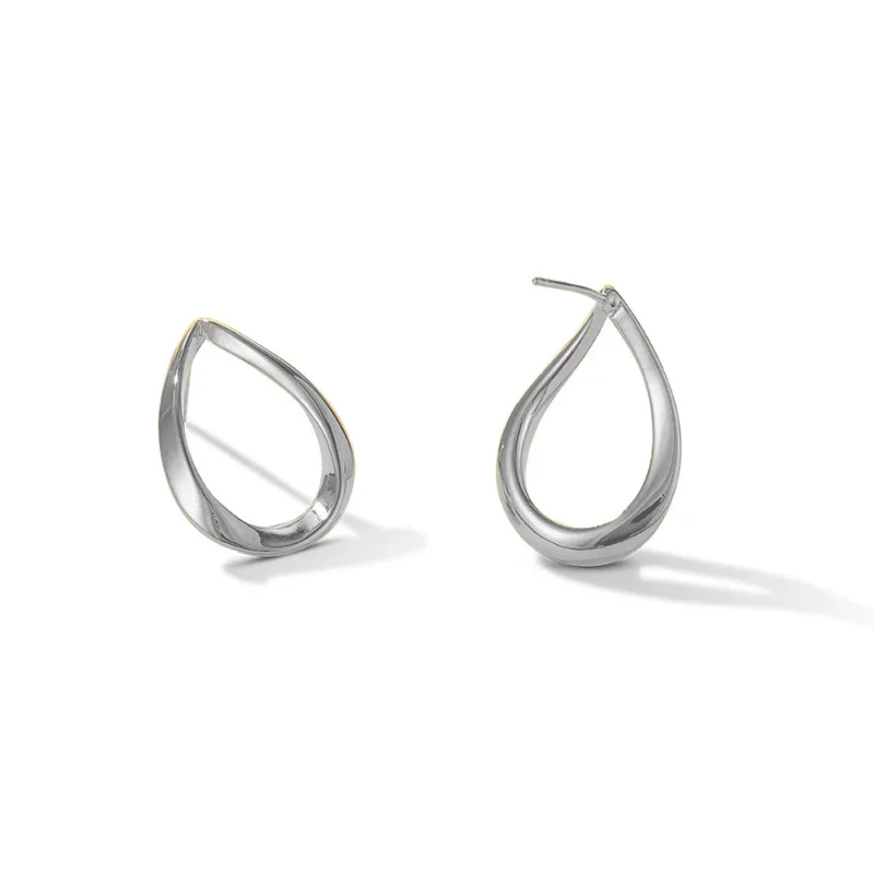 Женские серьги-гвоздики из серебра 925 пробы