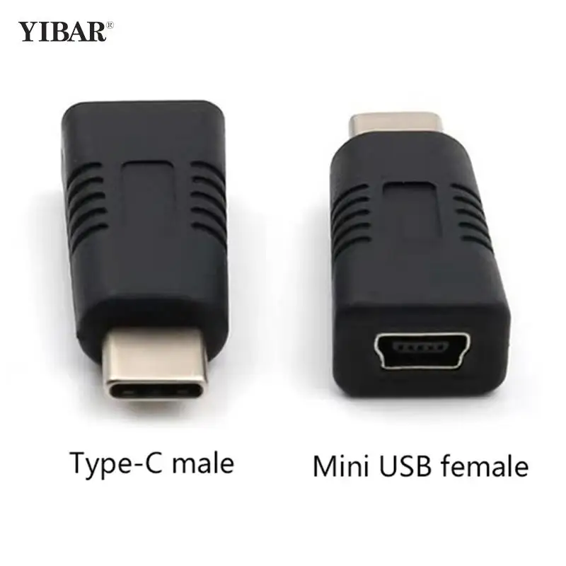 

Адаптер Mini USB «Мама»-«папа» типа C